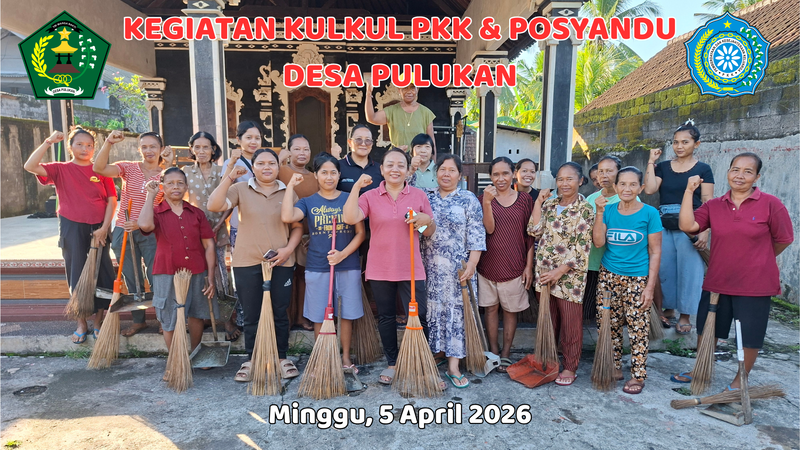 Kegiatan Kulkul PKK & Posyandu Bulan April 2026